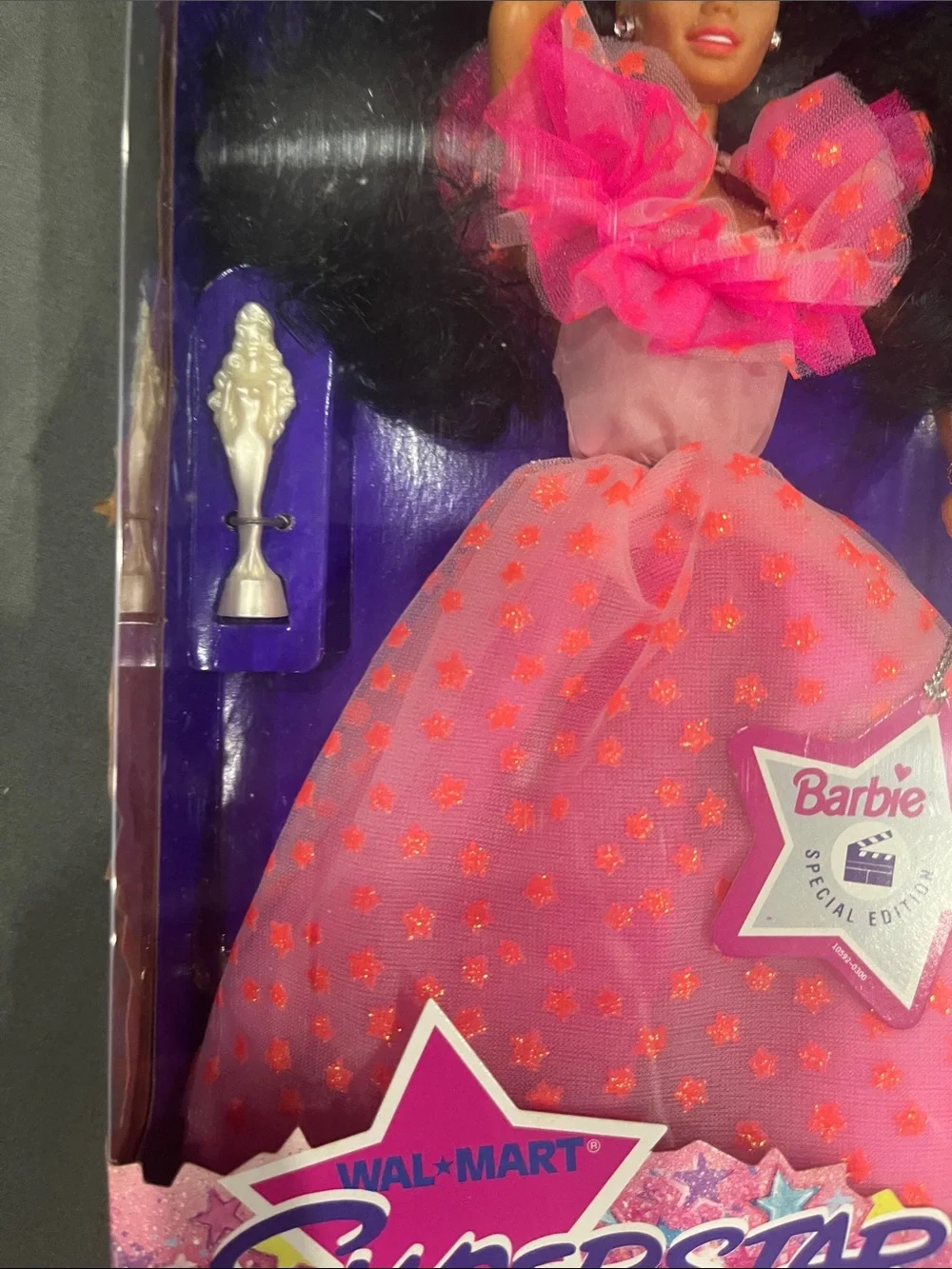 1993 Mattel Wal-Mart Superstar Barbie (African American Special Edition) 10711